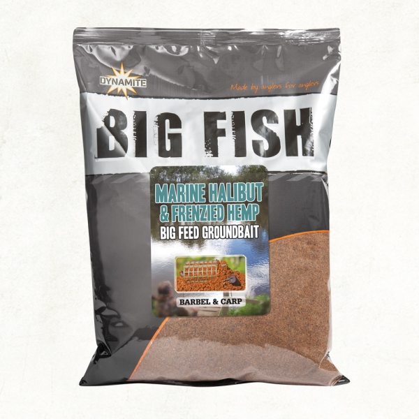 Big Fish Groundbait Marine Halibut & Frenzied Hemp